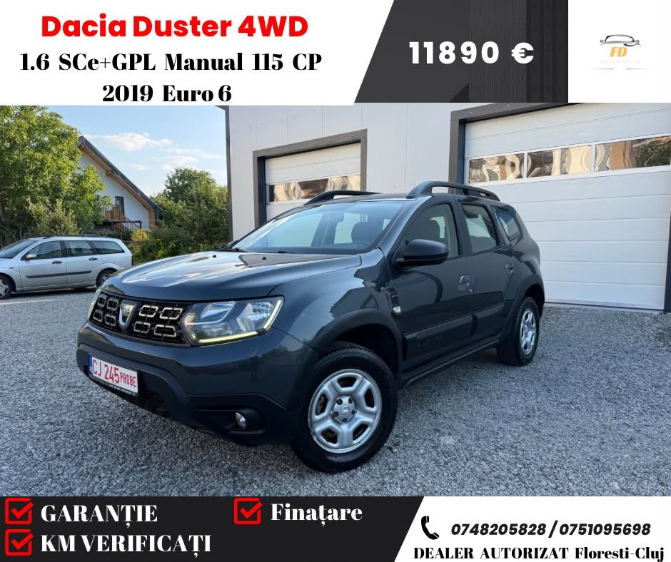 Dacia Duster 1.6 SCe 4WD Comfort 2019