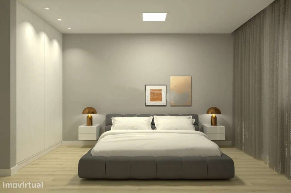 Moradia T3 NOVA c/ logradouro e Jardim - em Águas Santas, Maia-5