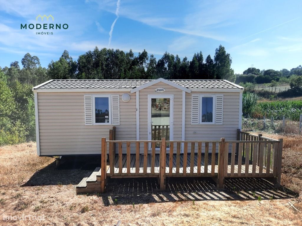 Terreno com casa móvel e água nascente – Moita da Roda, Leiria