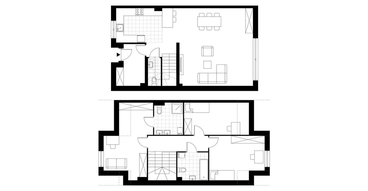 4-pokojowy dom 104m2 Bez Pośredników - Pełny obrazek: 3/8