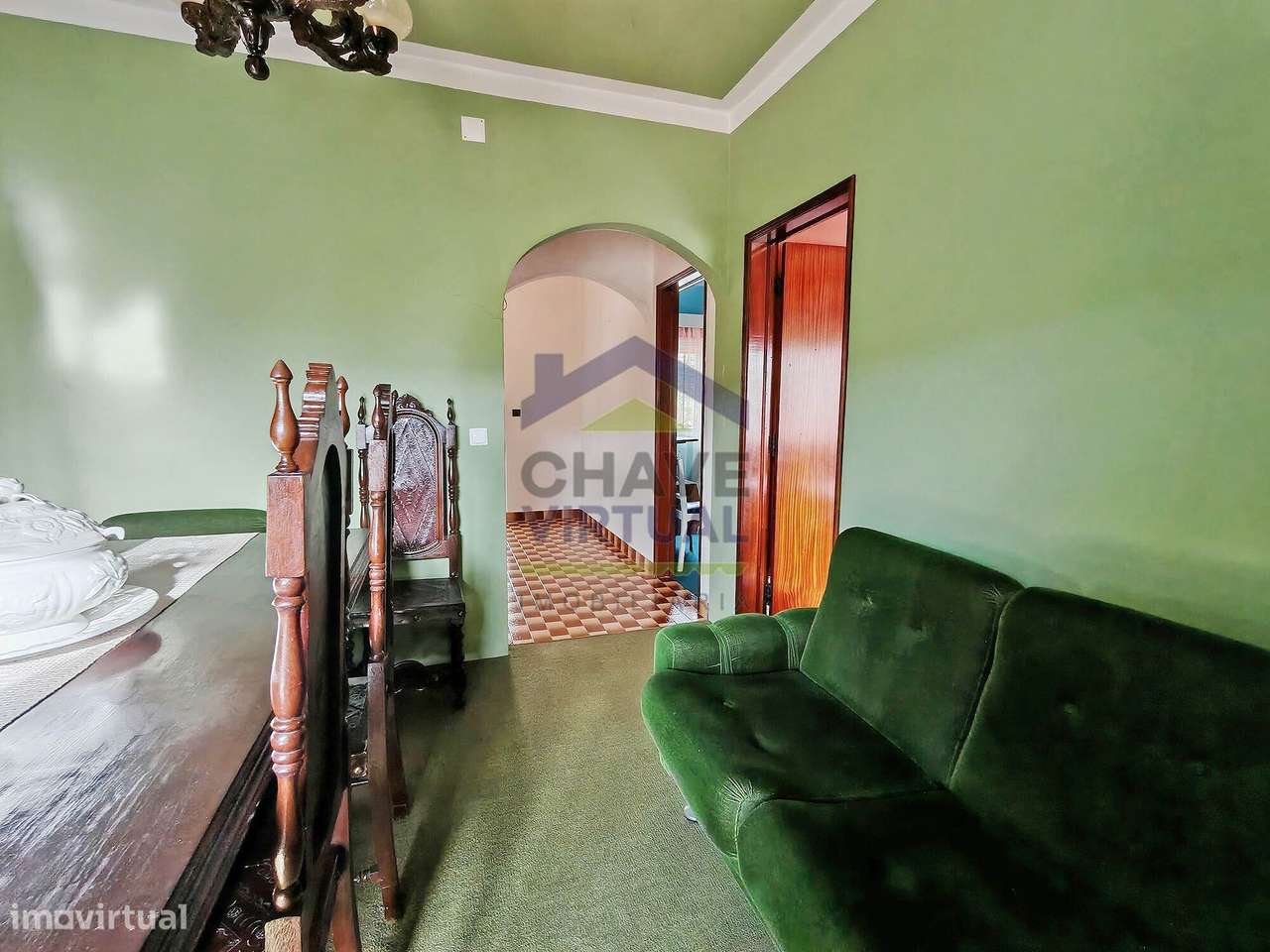 Moradia V2+1 com Terreno e Garagem - Delgada, Bombarral-12