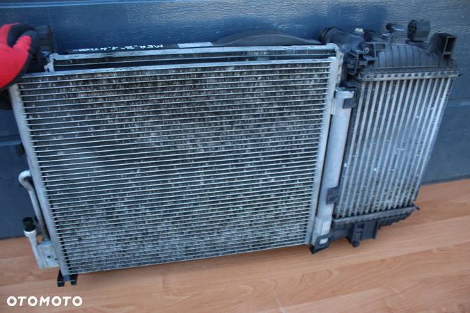 KOMPLET CHŁODNIC WODY KLIMATYZACJI INTERCOOLER WENTYLATOR OPEL MERIVA B 1.4 TURBO - 14