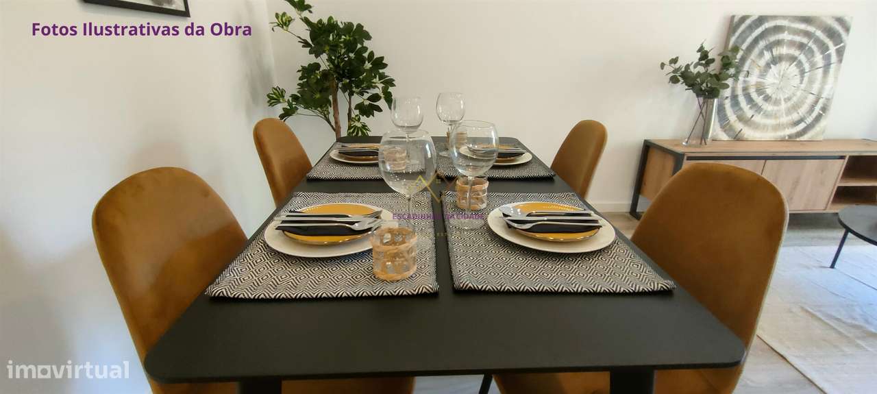 Apartamento T3 remodelado, mobilado e equipado, na melhor localização-9