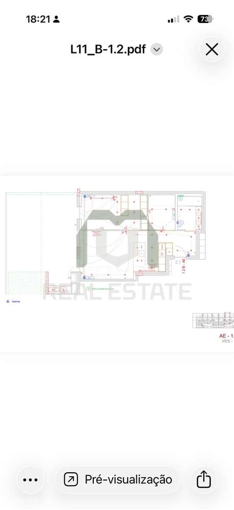 Apartamento T1+1 em Condomínio Fechado com Piscina no rooftop| Ramalde-12