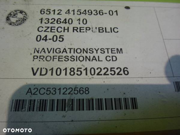 RADIO NAVIGATION SYSTEM BMW X3 E83 - 3