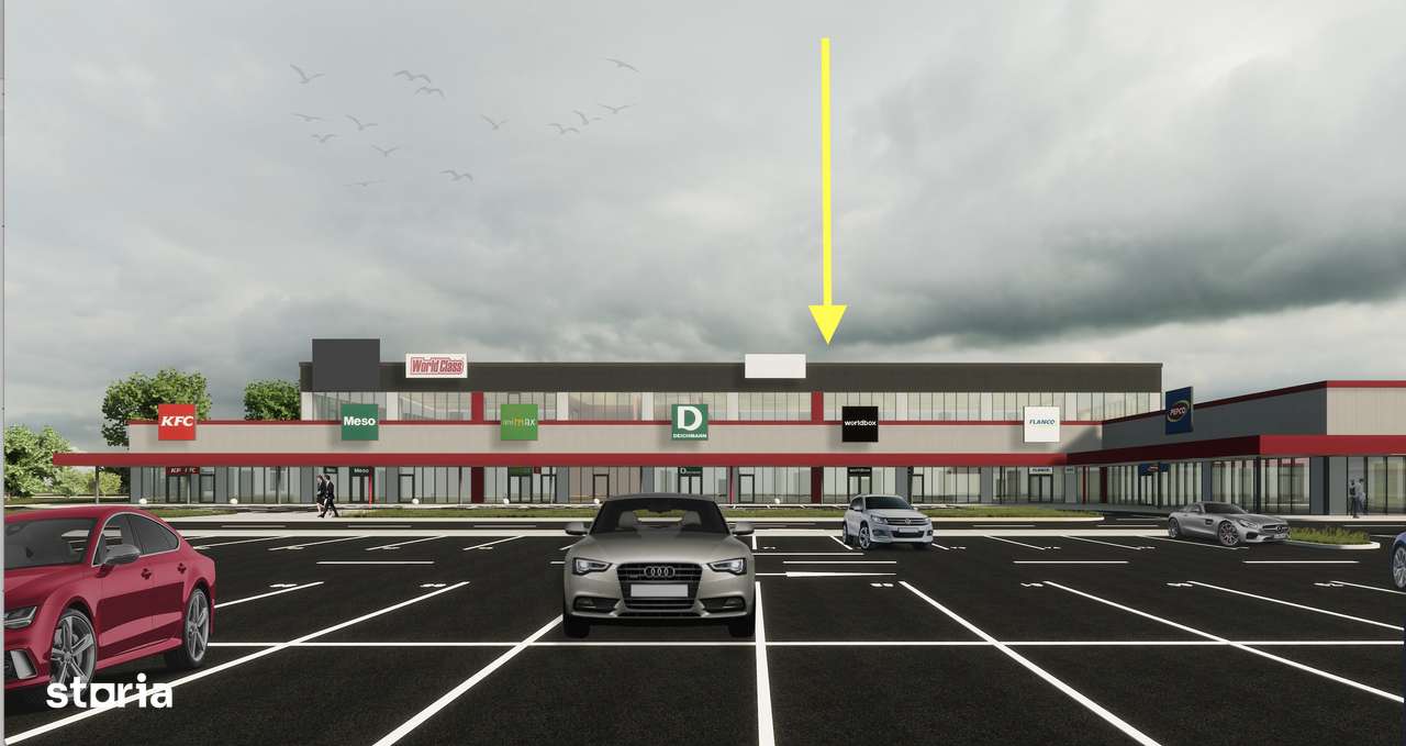 Spatiu comercial Buc. S3: 3-800 mp, la etaj, in galerie comerciala - Imagine principală: 2/2