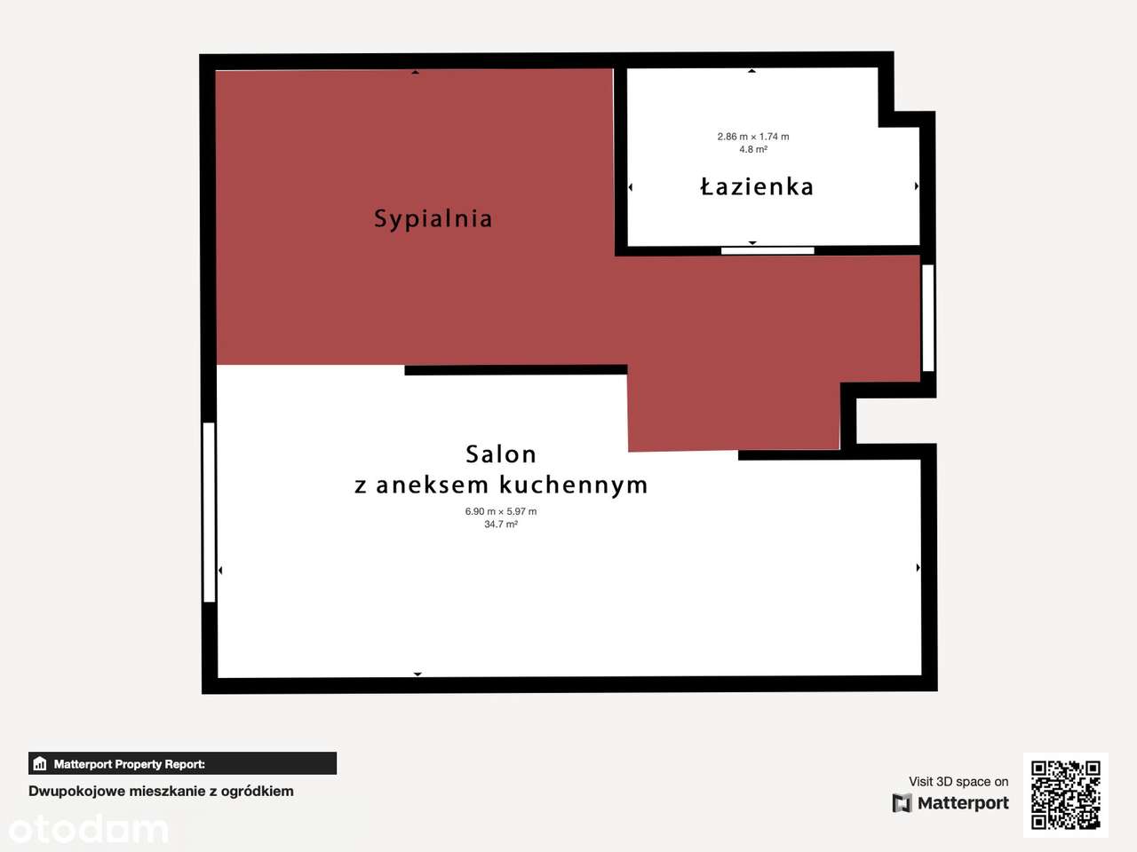 OKAZJA! 2 pokoje z ogródkiem, świetna lokalizacja-19