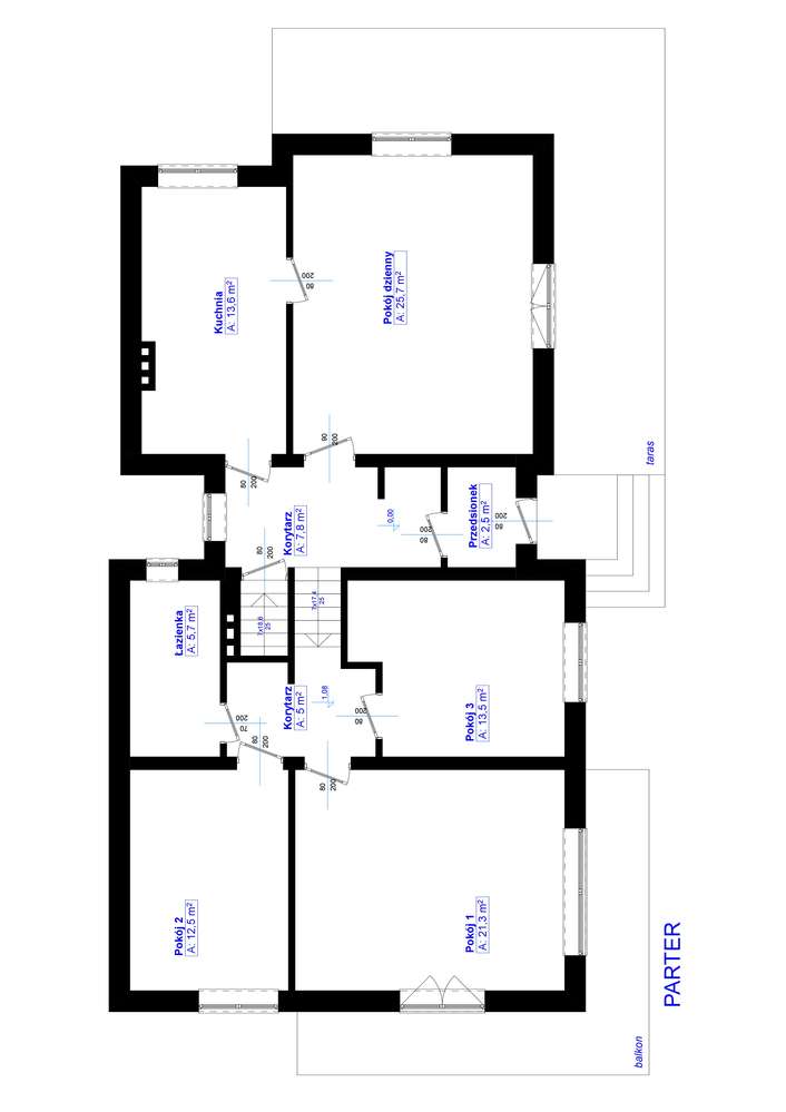 Dom 140 m², 2 łazienki, garaż, działka 464 m² – Osowa Góra-19