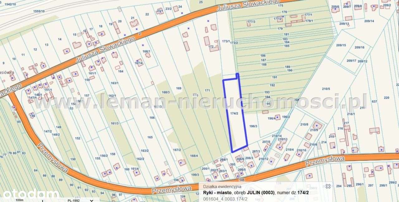 Działka, 5 539 m², Ryki-6