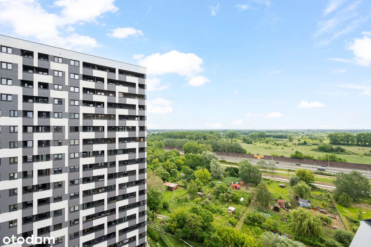 2 pokoje | 47 m² | 12 piętro | balkon | garaż | Ostrobramska 73D | 0% – další