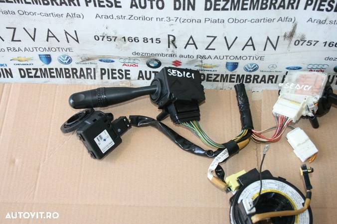 Banda Spira Volan Bloc Lumini Maneta Stergaroare Fiat Sedici Suzuki SX - 3