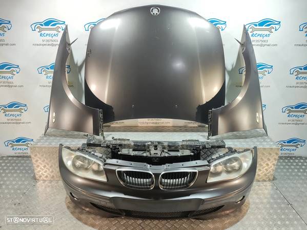 FRENTE COMPLETA BMW SERIE 1 E87 E81 PRE-LCI CAPOT PARACHOQUES GUARDA-LAMAS OTICAS RADIADOR VENTILADOR FRENTE FIBRA REFORÇO - 22