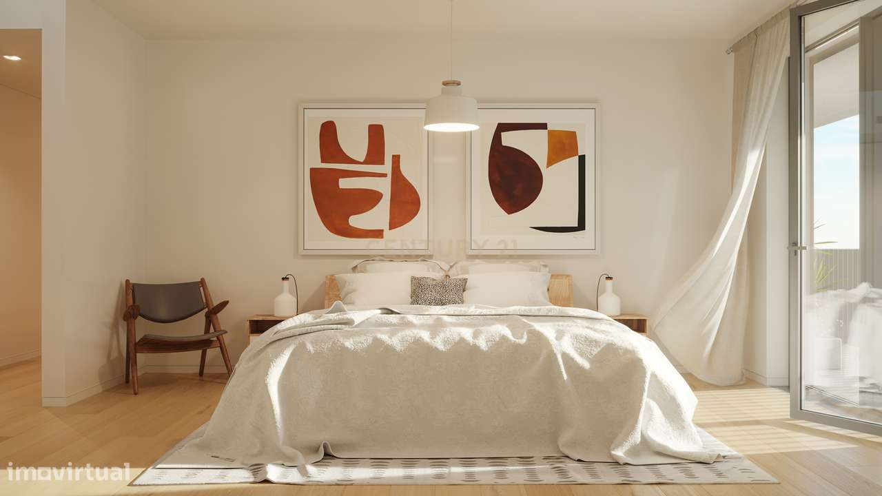 Apartamento T4 Duplex  com 323 m2  Miraflores, Condomínio fechado no C - Grande imagem: 5/19