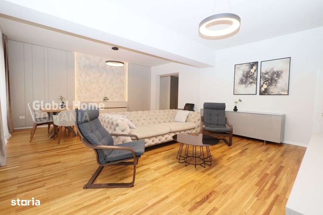 3 camere Herastrau | 181 mp - et. 3/4 | 3 balcoane | 2 bai | Cartier f - Imagine principală: 5/19