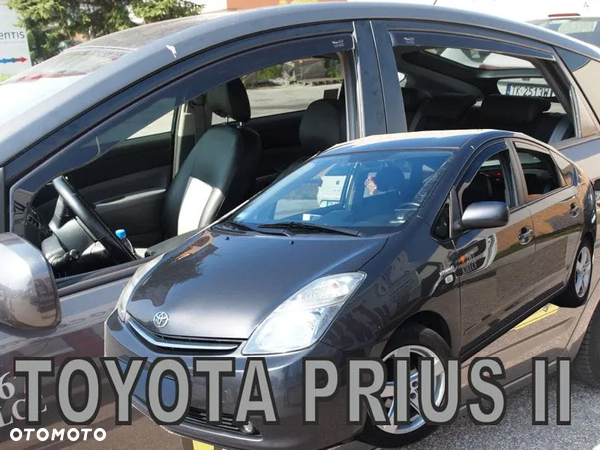 Owiewki szyb TOYOTA PRIUS wszystkie generacje HEKO komplet - 5