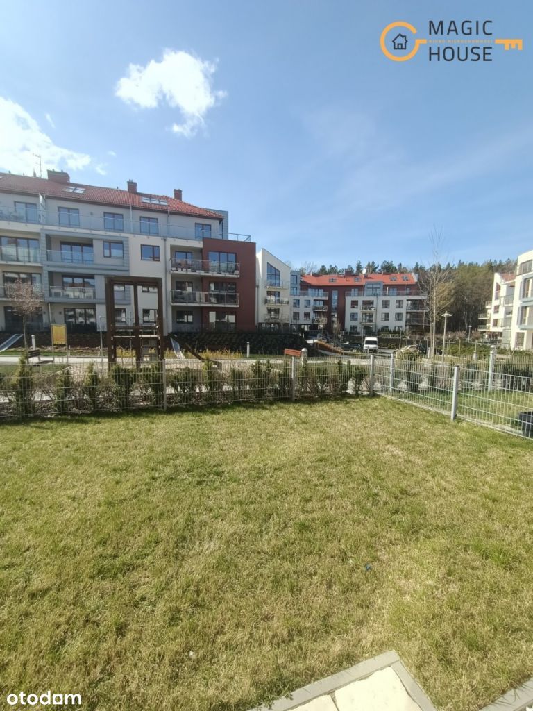 Nowy apartament z ogródkiem, Fort Forest, Gdynia