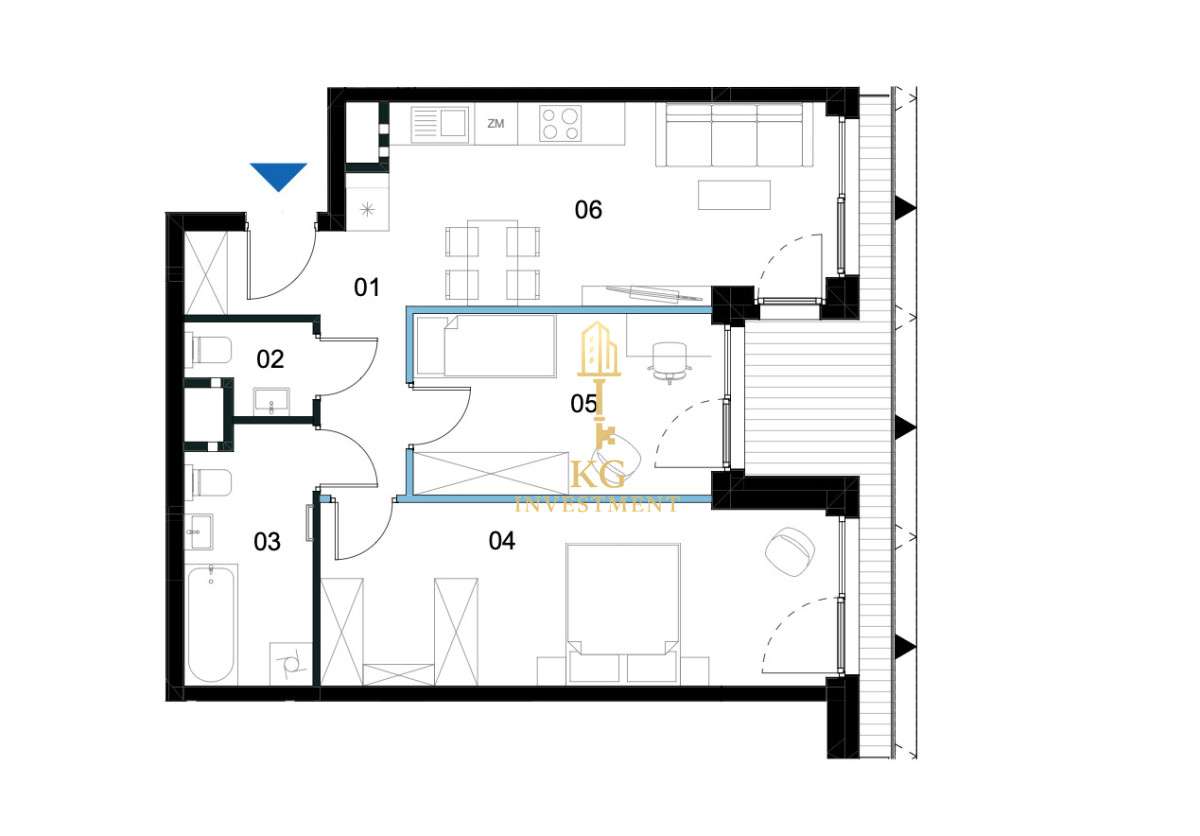Siłownia | Taras | Sauna | Sala kinowa | Concierge-8