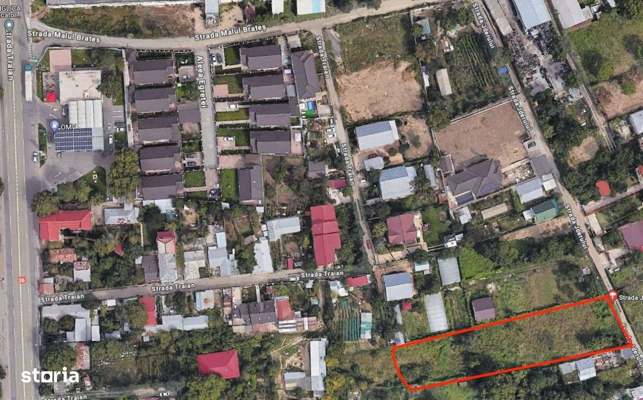 teren pentru casa intravilan in oras, in spate la OMV - Imagine principală: 1/2