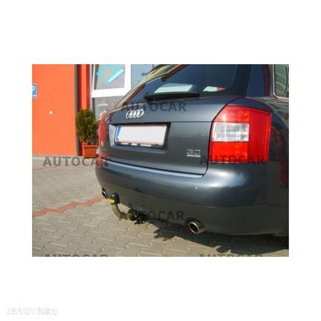 Carlig de remorcare pentru Audi A 4 - 4usi, Avant, Quattro, (8 E2, B6) - sistem demontabil automat - din 2000/11 pana 2007 - 13