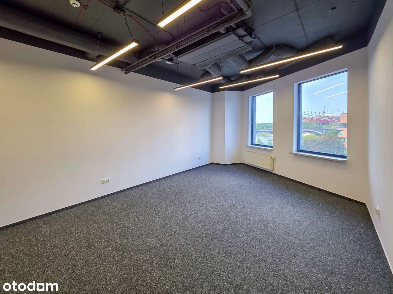 Nowoczesne, kompaktowe biuro na Powiślu z widokiem na Wisłę - Pełny obrazek: 2/15