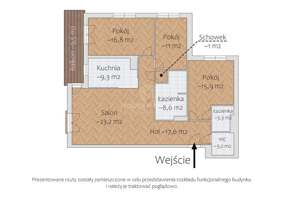 Przestronne Mieszkanie 109m2, 4 pok. Białołęka-13