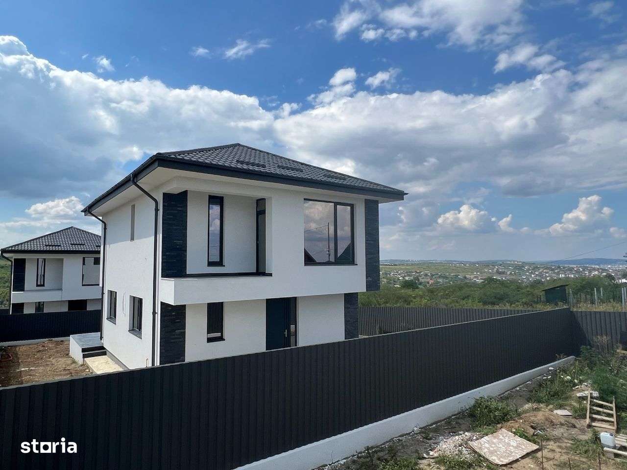 Finisaje PREMIUM!CANALIZARE!Incalz. pard.!Vila 4 camere,Bucium-Visan - Imagine principală: 2/14