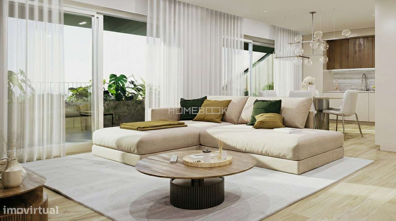 Apartamento T2 Duplex Moderno nas Agras do Norte, Aveiro – Terraços, E - Grande imagem: 4/12