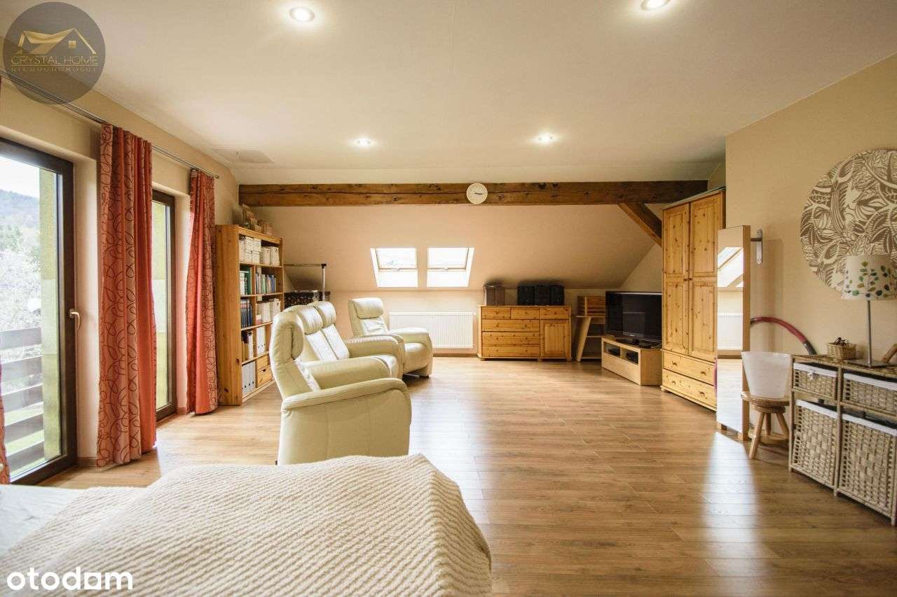 Piękny dom z widokiem na góry/ Burkatów / 20arów-13