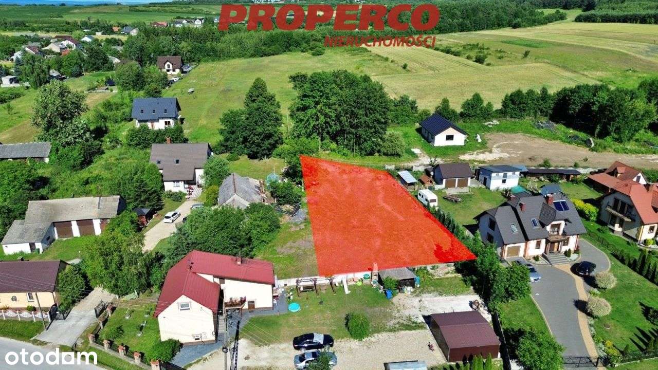 Działka z Wz, pow. 1117 m2, Łukowa, gm. Chęciny - Pełny obrazek: 2/8