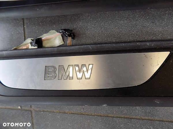 BMW F01 LISTWY PROGOWE WEWNĘTRZNE PODŚWIETLANE 4SZT - 5