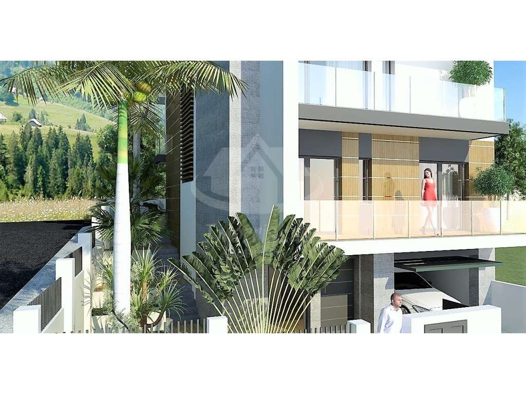 Moradia T3 com garagem e rooftop nos Terraços du Moulin, Vialonga - Grande imagem: 5/14