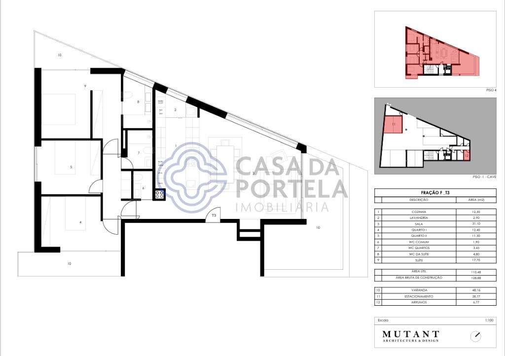Edifício Bismark: T3 COM TERRAÇO-24