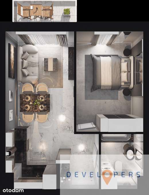 Kameralne ogrodzone osiedle I Nowe gotowe M2-1