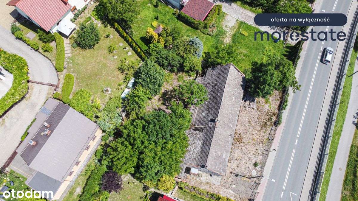 działka bud. z domem do rozbiórki na Bielanach-1