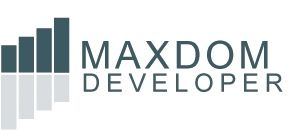 MAXDOM DEVELOPER Logo