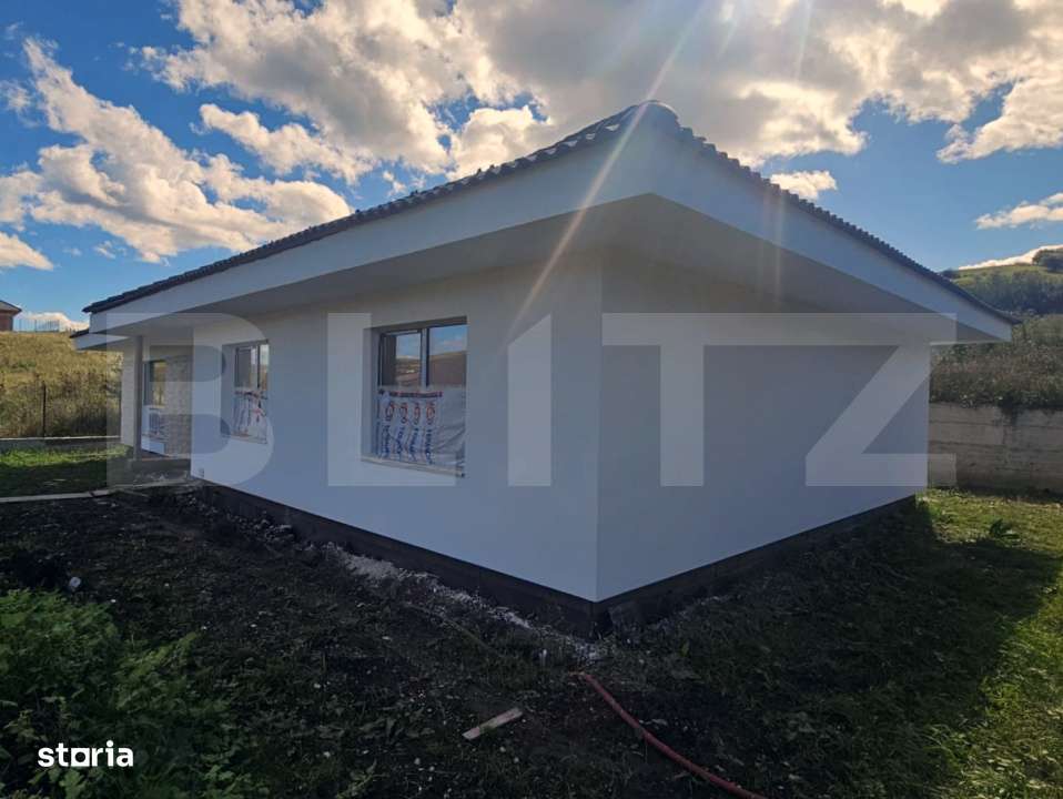 Casa individuala pe un nivel, 115 mp utili, 467 mp teren, Chinteni - Imagine principală: 4/10