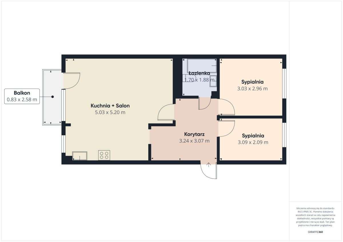 Mieszkanie w centrum w bloku z windą!-8