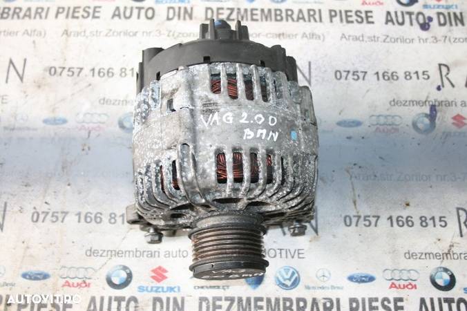 Alternator Vw Seat Skoda 2.0 Tdi Bmm Bmp Factura Garantie Pret Real - 4