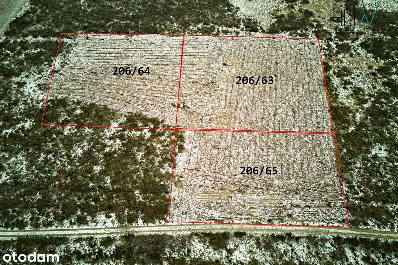 Działka zagrodowa Mierzyno gm. Gniewino 3011 m2-8