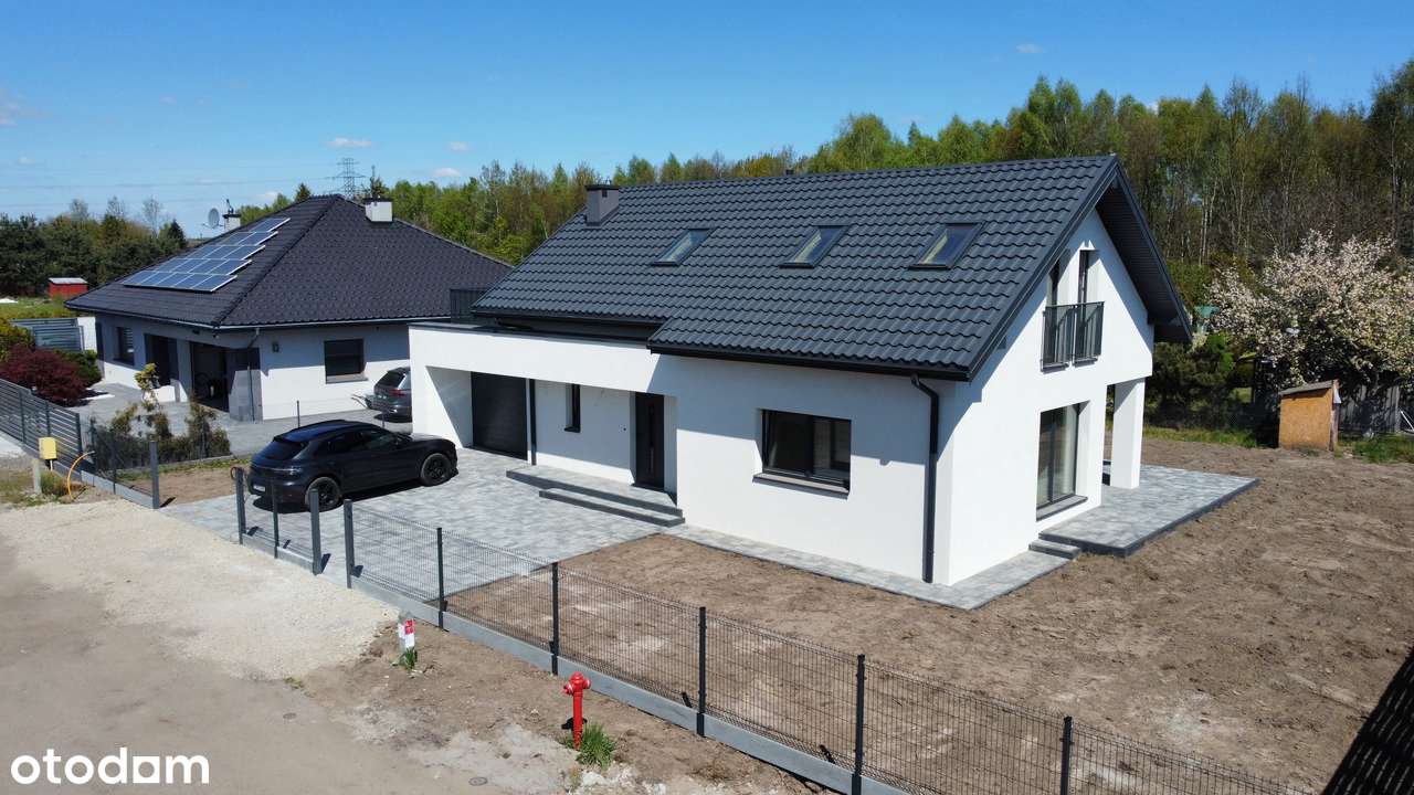 Nowoczesny dom 132m2 + działka 700 m2 - Tarnów, Rzędzin (ul. Hanausek)