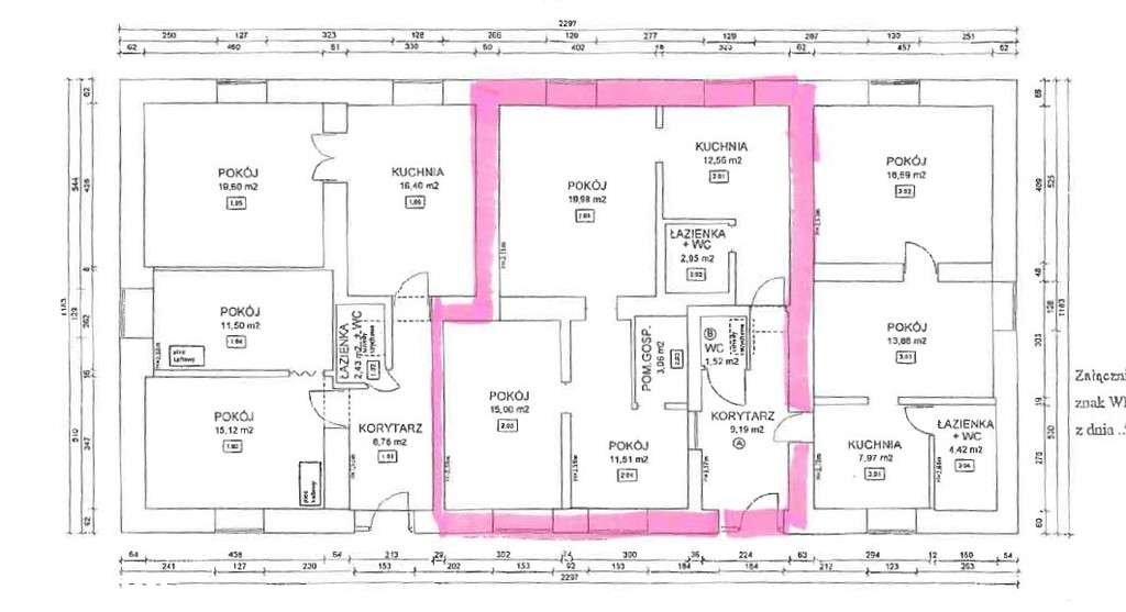 Mieszkanie 3 pok. dla inwestora Zagorzynek - Pełny obrazek: 5/6