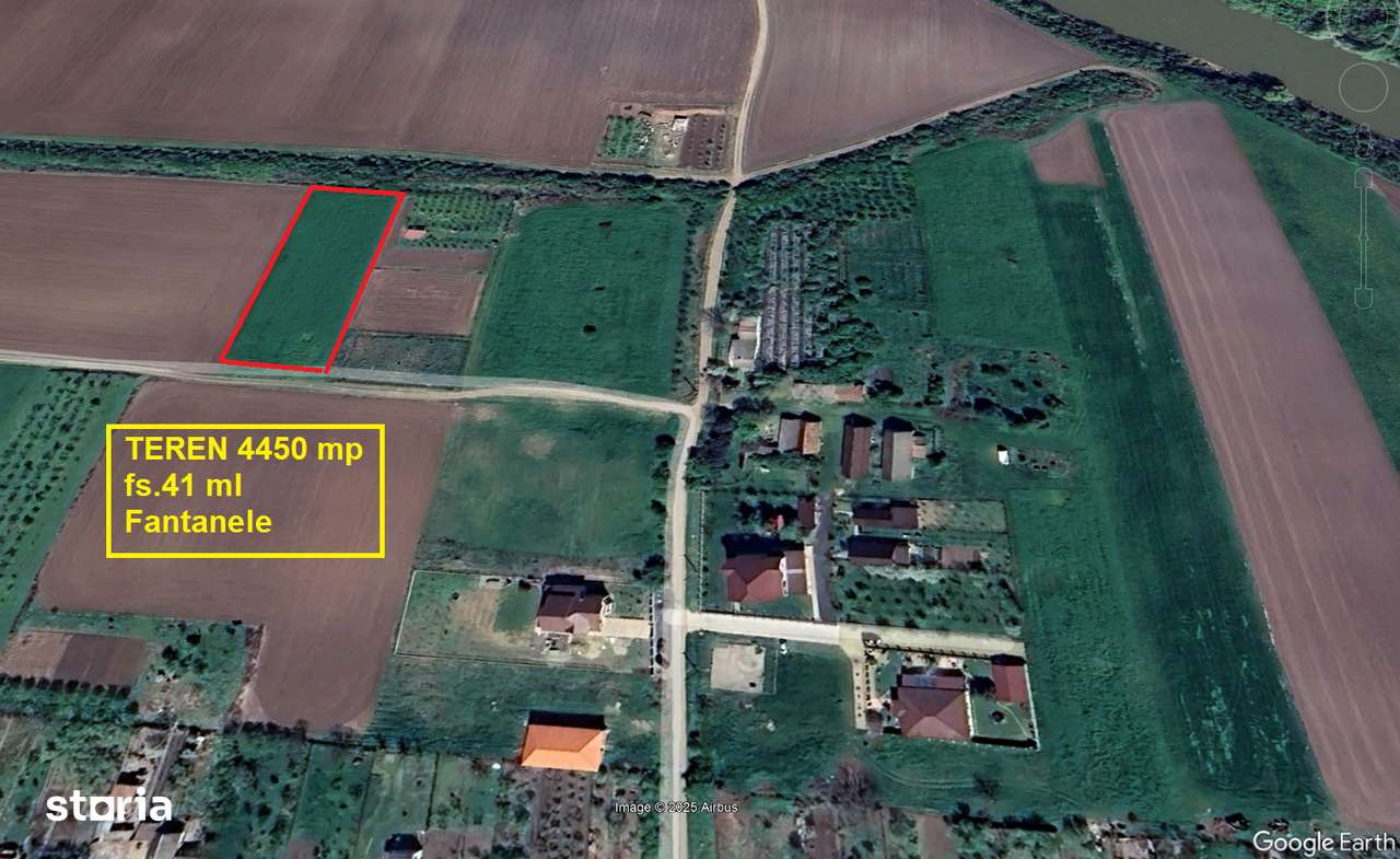 Teren pretabil locuri de casă Fântânele, 4450 mp fs.41 ml– 56500 euro - Imagine principală: 3/8