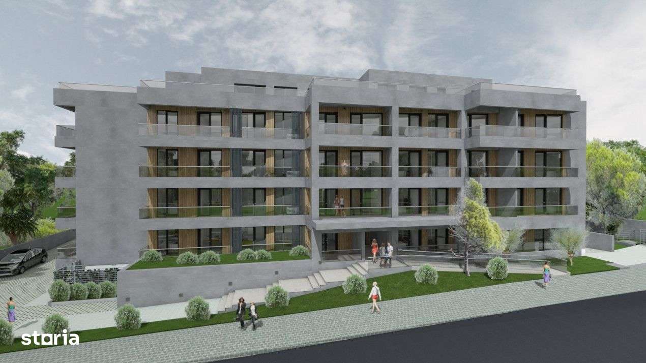 Tomis Nord - Vanzare apartament decomandat cu 3 camere,  bloc nou.-14