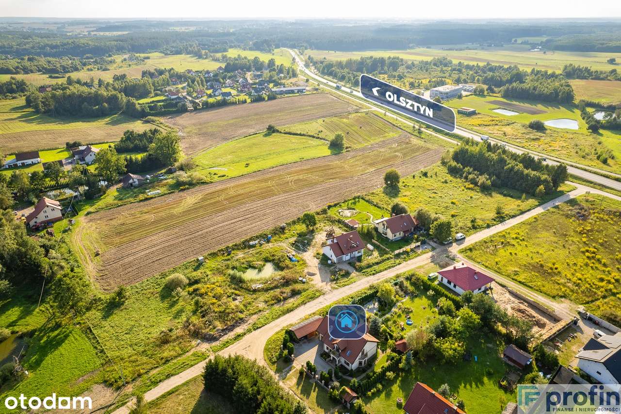 Atrakcyjny dom z pięknym ogrodem Kaplityny Olsztyn-19