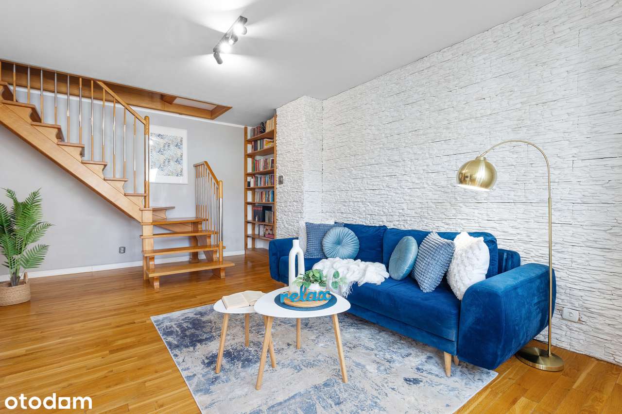 Wyjątkowe dwupoziomowe mieszkanie z balkonem! | strych do aranżacji-3