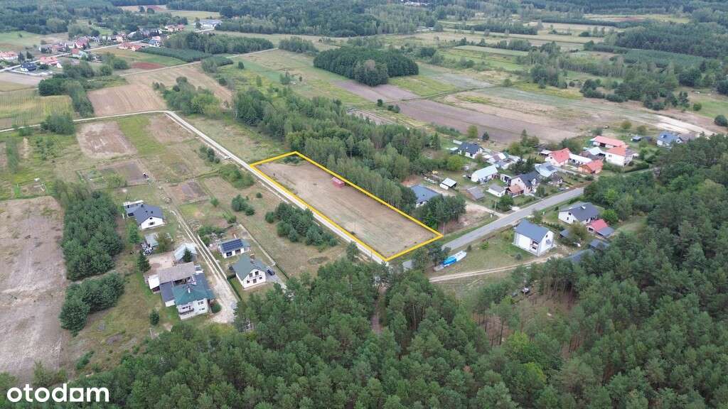 Laszczyny | Działka 4 289 m² z mediami | szer. >30-0