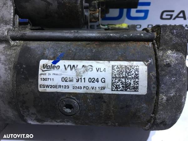 Electromotor VW Golf 6 2.0TDI CFF 2008 - 2013 COD : 02M911024G / 02M 911 024 G - 4