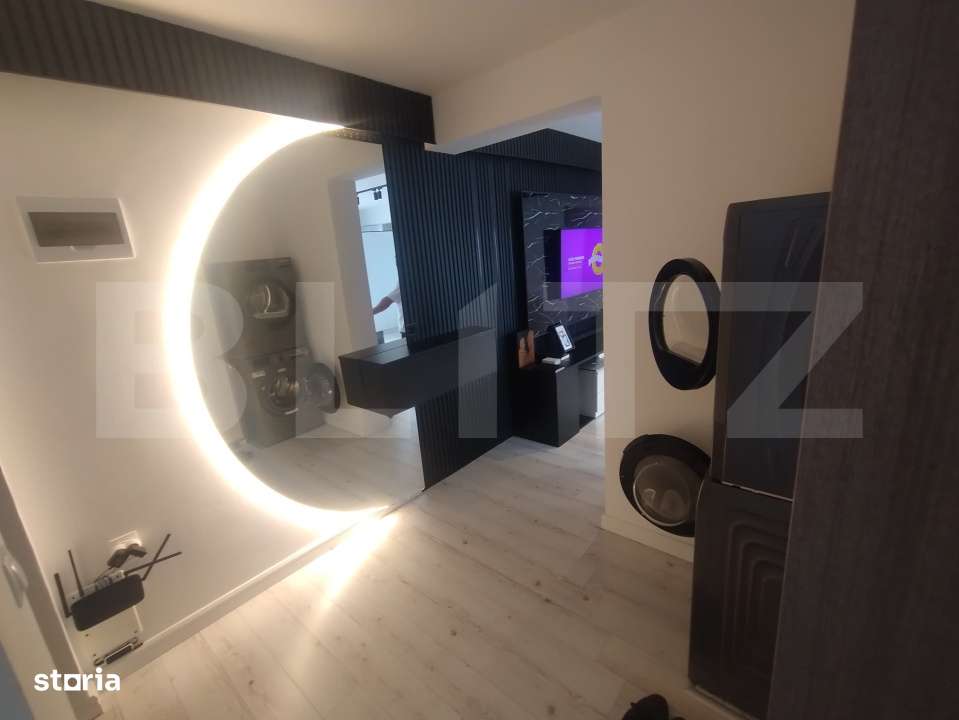 Apartament bloc nou, cu 3 camere, 75 mp, etaj 1, parcare,zona Pensiuni - Imagine principală: 3/7