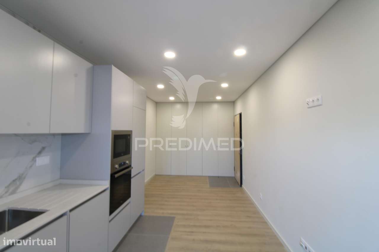 T1 Novo com Terraço e Parqueamento em Alfena - Grande imagem: 5/12