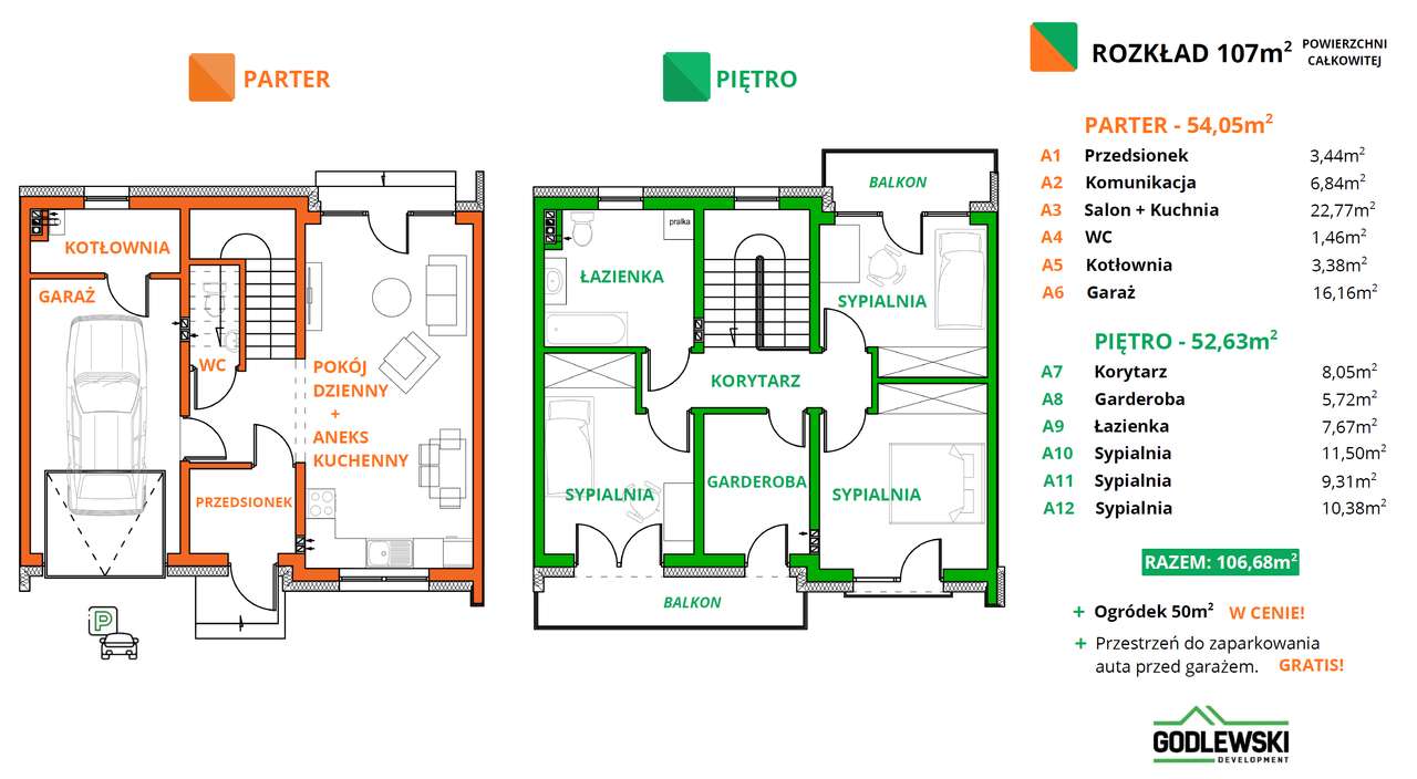 Segment z Garażem! Doskonała Lokalizacja!-2